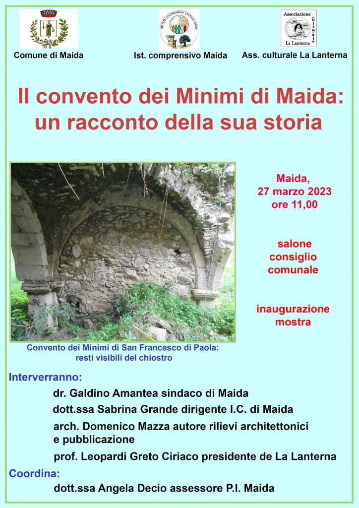 locandina conv. storia convento