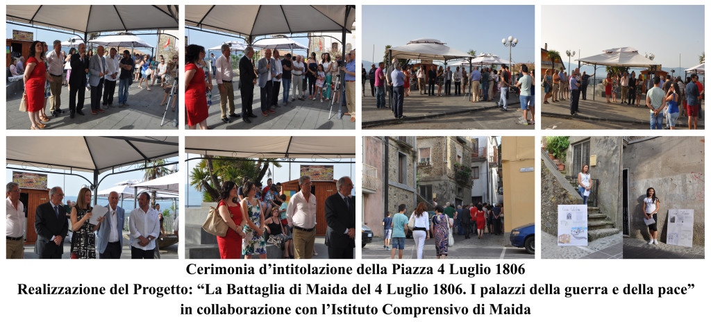 Intitolazione piazza 4 luglio 1806