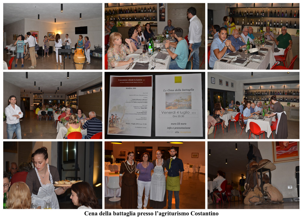 cena della battaglia 2014